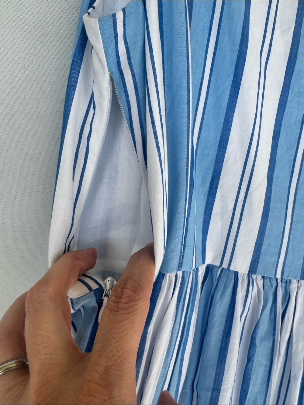 Vineyard Vines Blue and White Striped Sundress - Picture 8 of 8